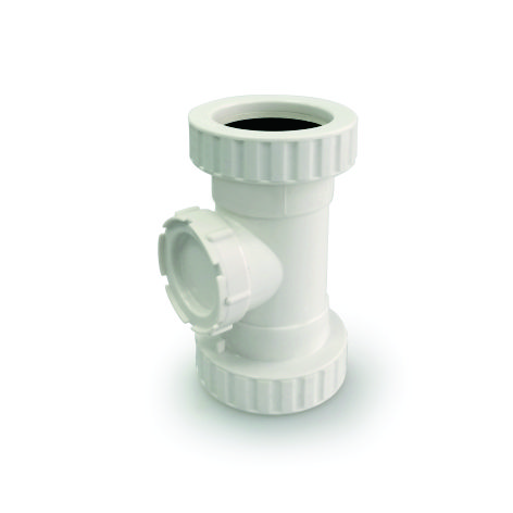 PVC mute drainage/ Spiral vertical pipe check hole